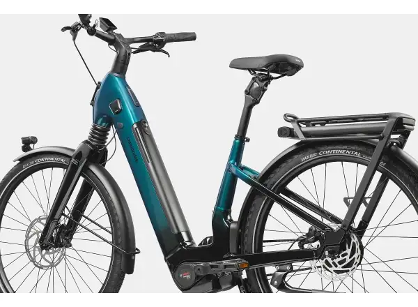 Cannondale Mavaro 1 Low StepThru city e-bike Deep Teal