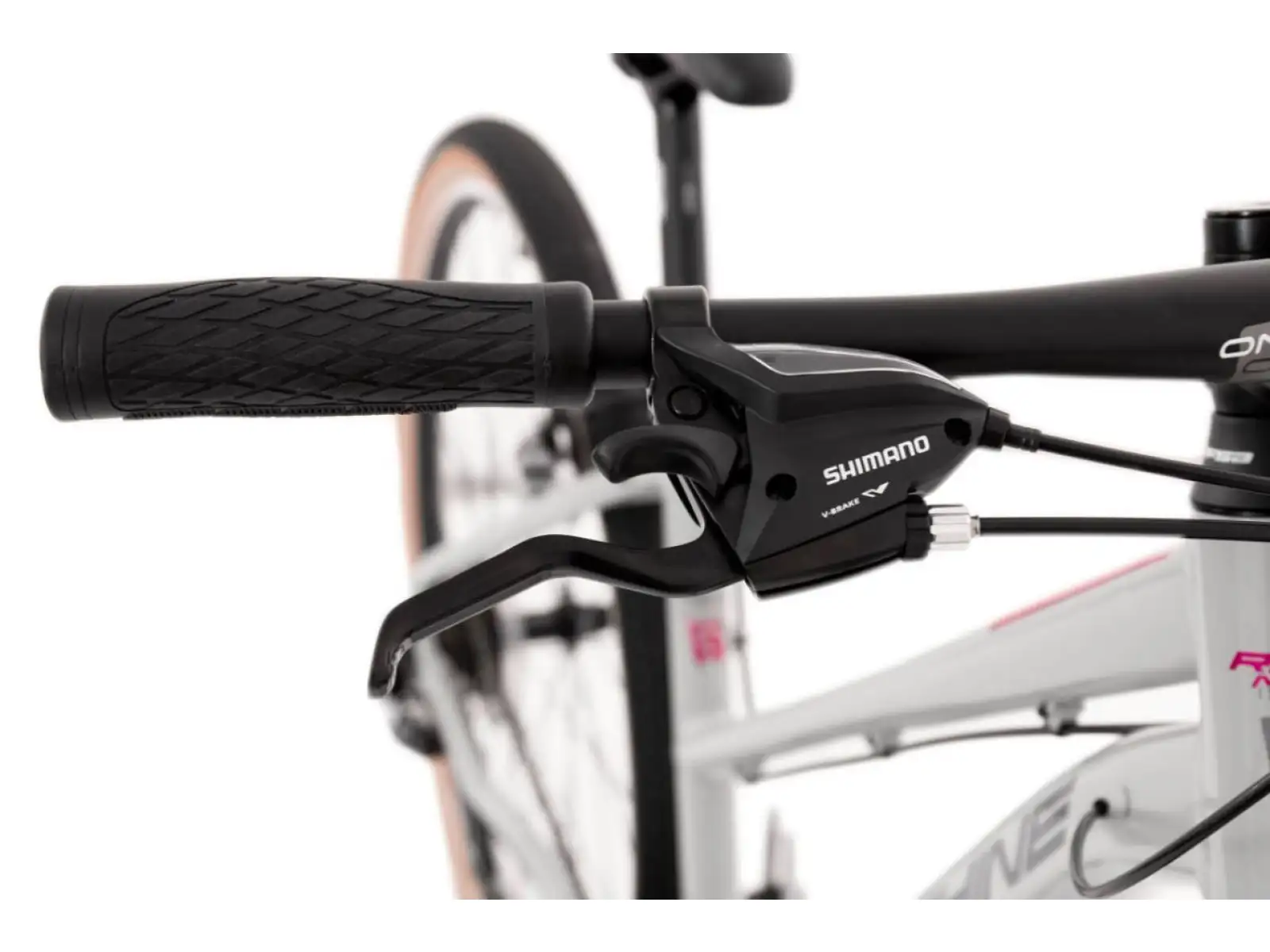 Rock Machine CrossRide 100 Lady gloss light grey/dark grey trekking bike