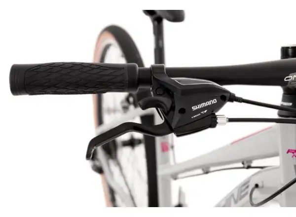 Rock Machine CrossRide 100 Lady gloss light grey/dark grey trekking bike