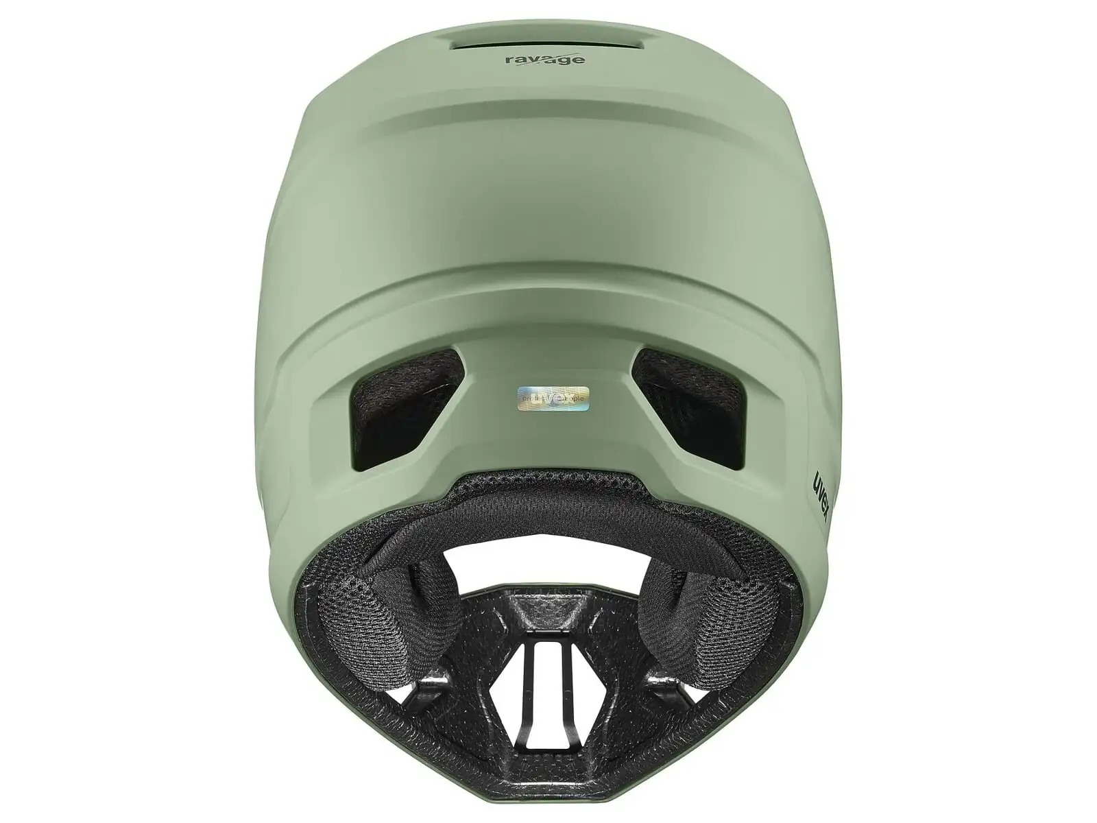 Uvex Ravage full-face helmet Moss Green/Black Matt