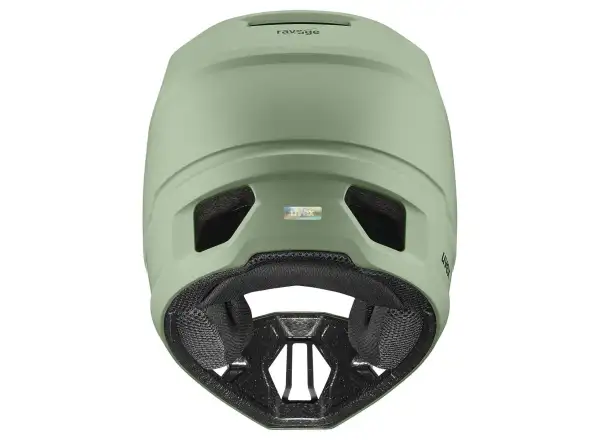 Uvex Ravage full-face helmet Moss Green/Black Matt
