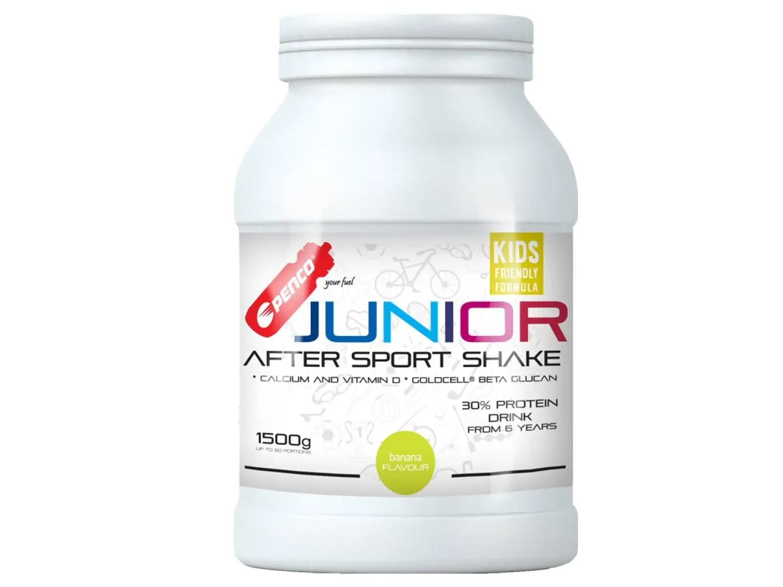 Penco Junior After Sport Shake recovery drink for juniors 1500g