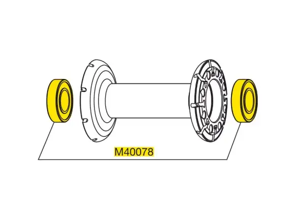 Mavic Bearing Kit for front hub (M40078)
