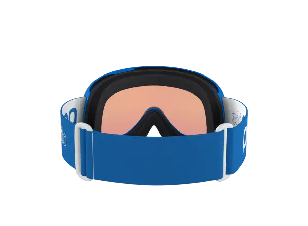 POC POCito Retina kids ski goggles Fluorescent Blue/Partly Sunny Light Orange