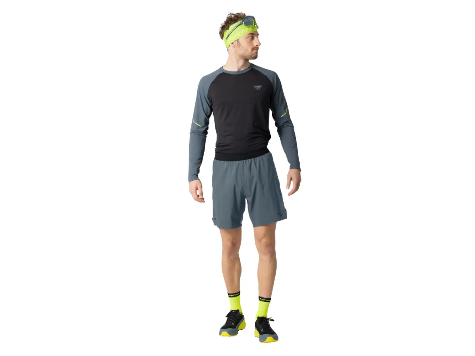 Dynafit Alpine Pro 2in1 men's running shorts Cinder
