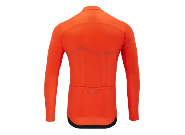Silvini Valfuro men's jersey long sleeve Ruby