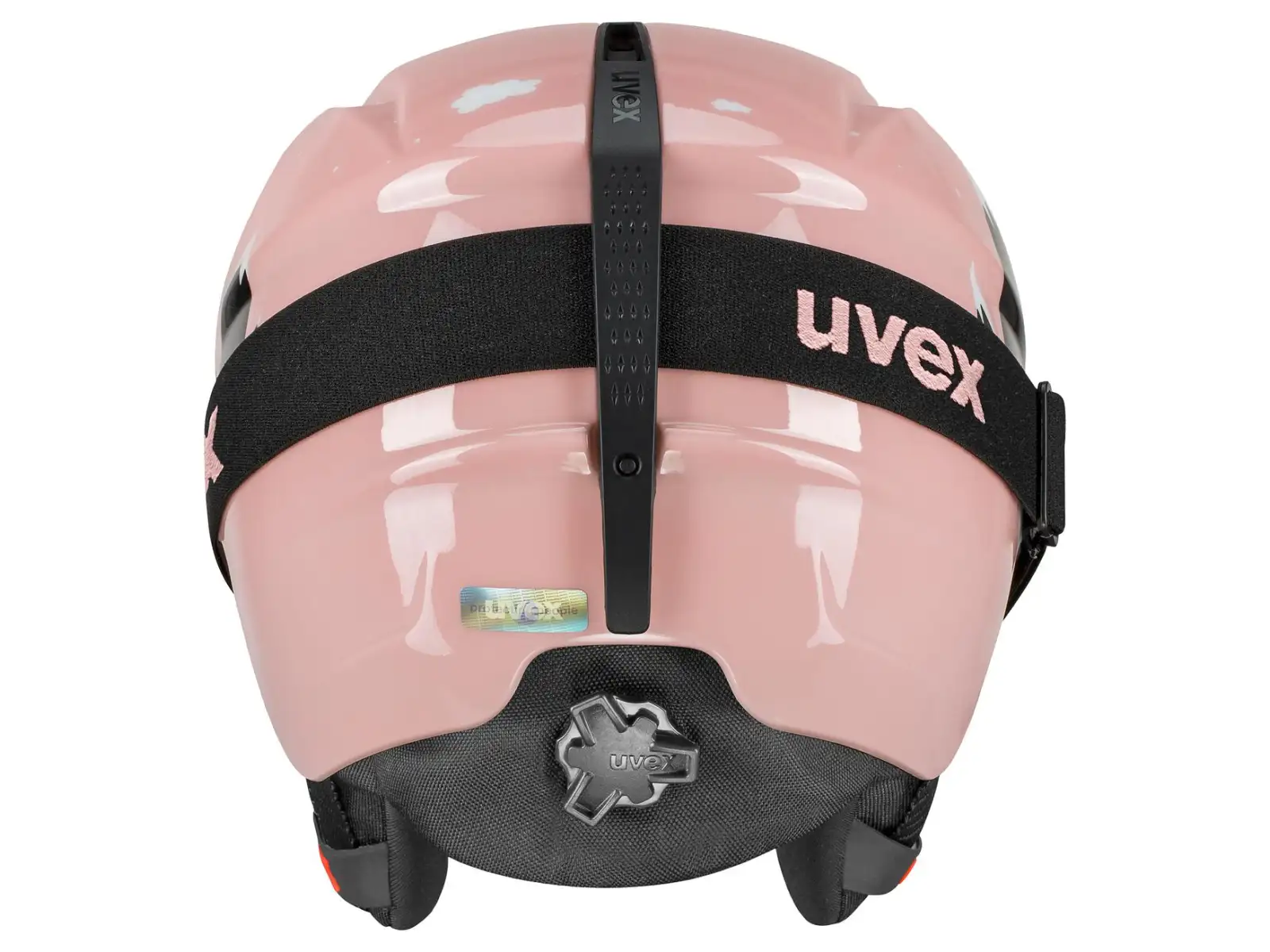 Uvex Viti set ski helmet and goggles pink penguin