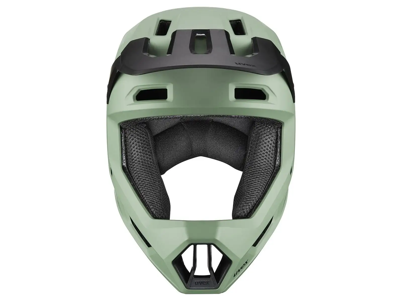 Uvex Ravage full-face helmet Moss Green/Black Matt