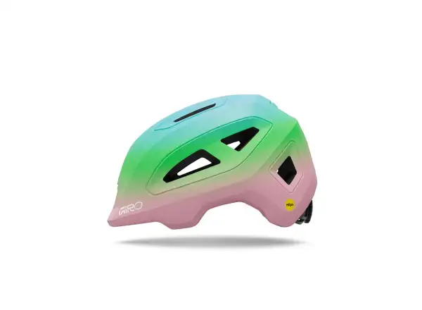 Giro Scamp II MIPS kids helmet Mat Light Pink/Green Fade
