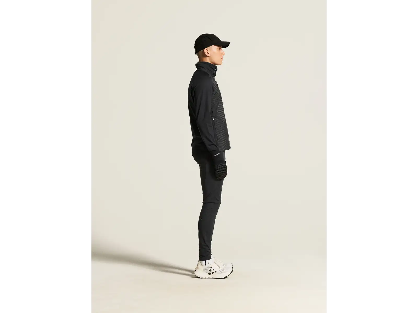 CRAFT SubZ Lumen men's running jacket black