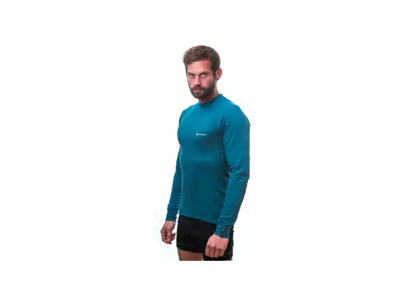 Sensor Double Face men's long sleeve shirt sapphire