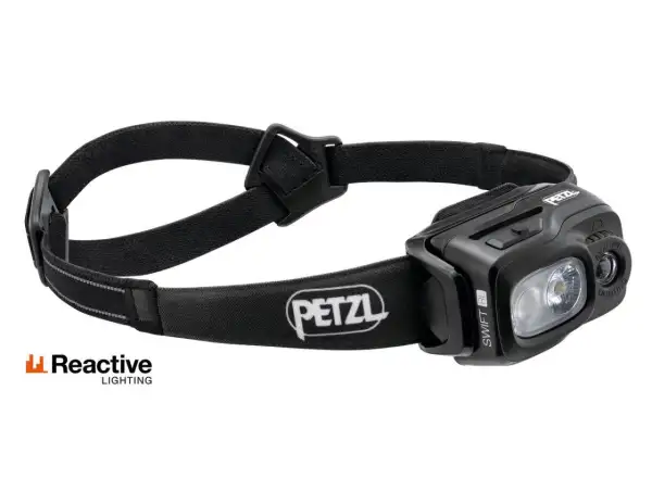 Petzl Swift RL 2023 rechargeable headlamp Black