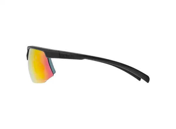Uvex Aerios Glasses Black Matt / Mir. Red