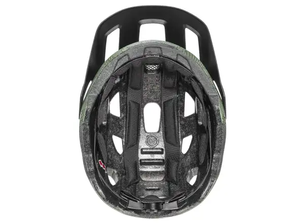 Uvex React JR. helmet Moss Green Altimeter