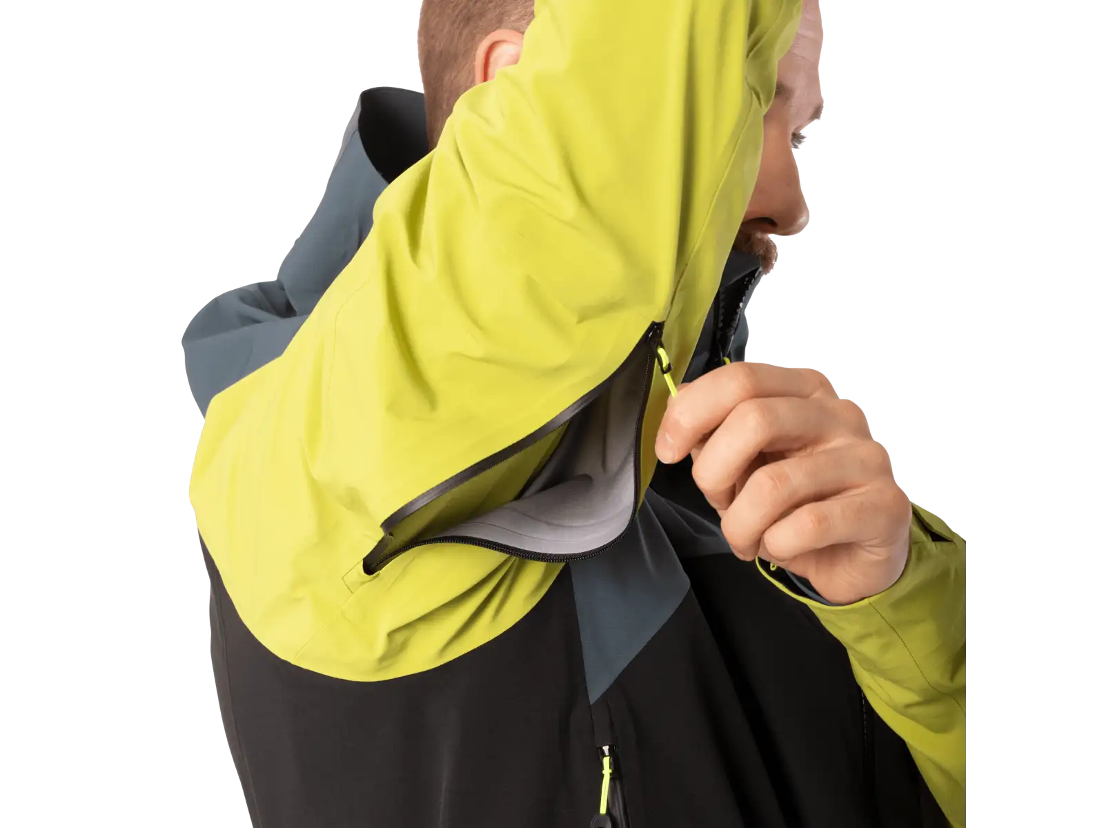 Dynafit Radical 3L men's jacket Golden Lime/0720/0910