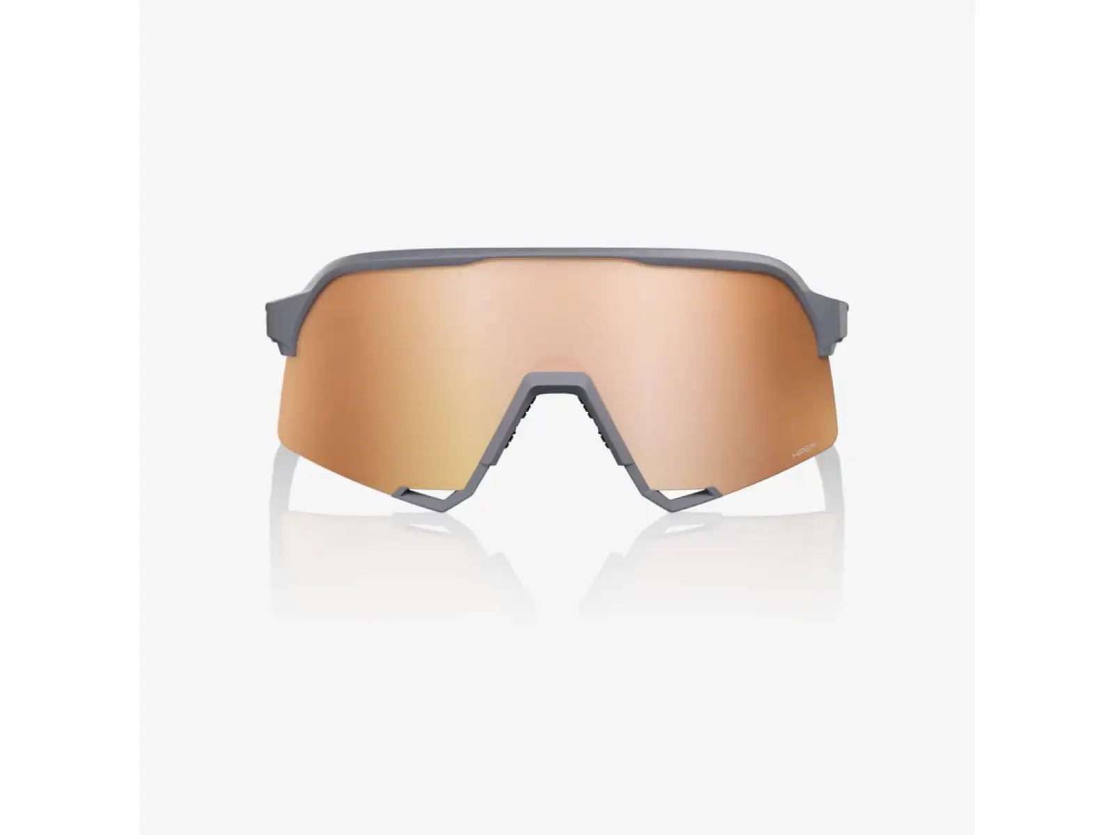 100% S3 sunglasses Soft Tact Grey/HiPER Copper Mirror