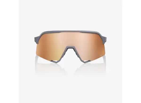 100% S3 sunglasses Soft Tact Grey/HiPER Copper Mirror