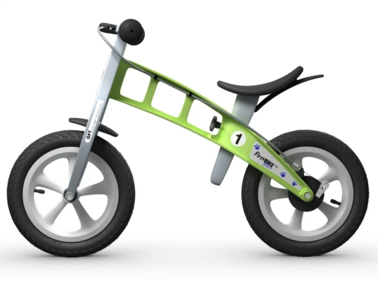 First Bike Street children's balance bike Green