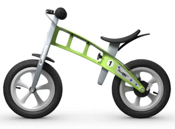 First Bike Street children's balance bike Green