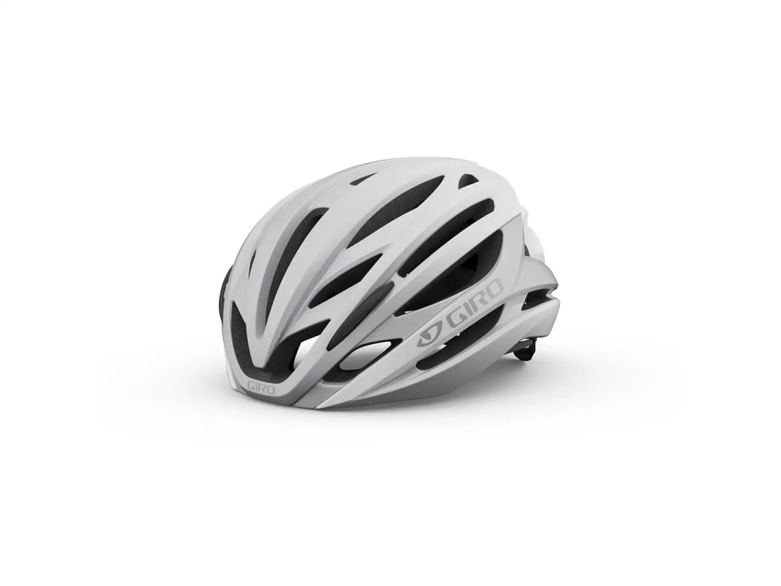 Giro Syntax road helmet mat white/silver