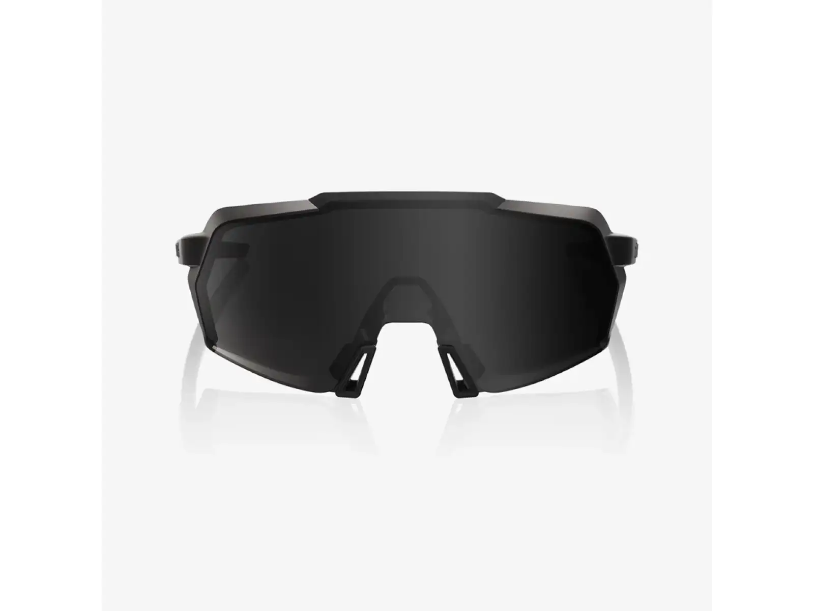 100% Korbin sunglasses Matte Black Gloss Black/Black Mirror