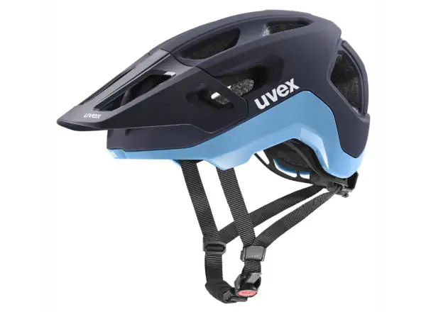 Uvex React MTB helmet Deep Space/Azure Matt
