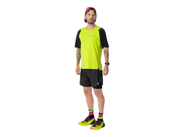Dynafit DNA men's T-shirt short sleeve Ultra Yellow