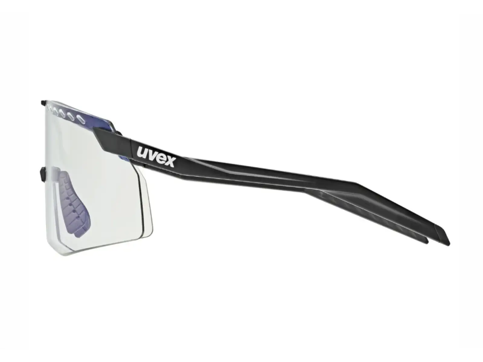 Uvex Pace Stage Variomatic glasses Black Matt/Mirror Blue