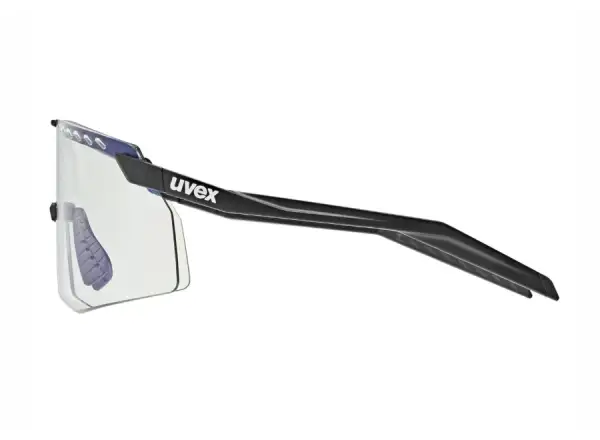 Uvex Pace Stage Variomatic glasses Black Matt/Mirror Blue
