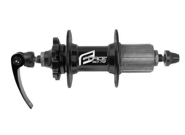 Force 6D-72 rear hub 32 holes black