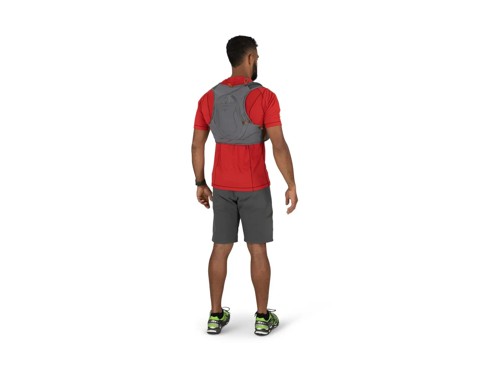 Osprey Duro 6 vest 6 l + 2x bottle 0.5 l Phantom Grey/Toffee Orange