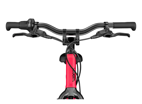 Woom 4 EXPLORE children's bike neon pink
