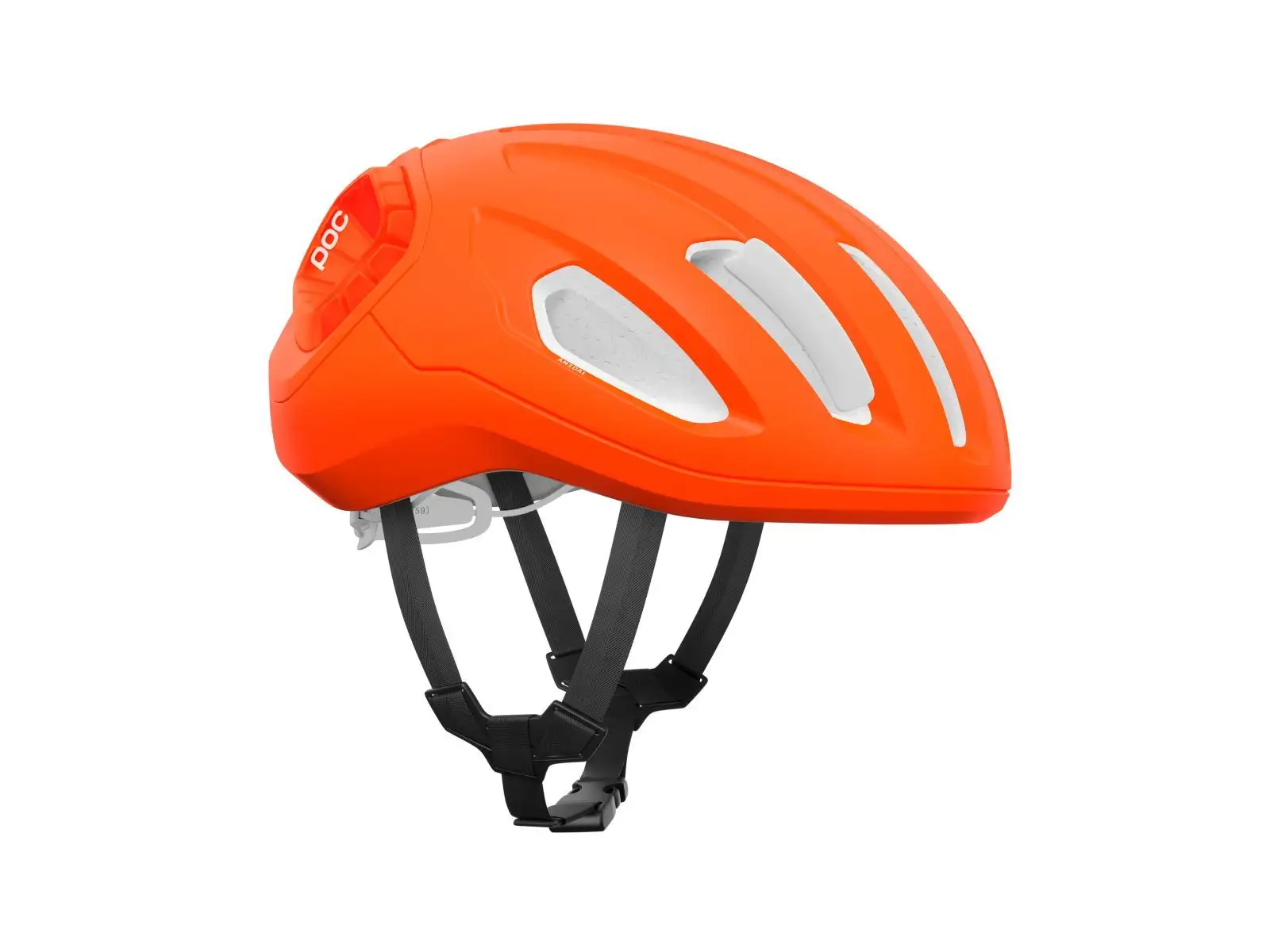 POC Amidal road helmet Fluorescent Orange Matt