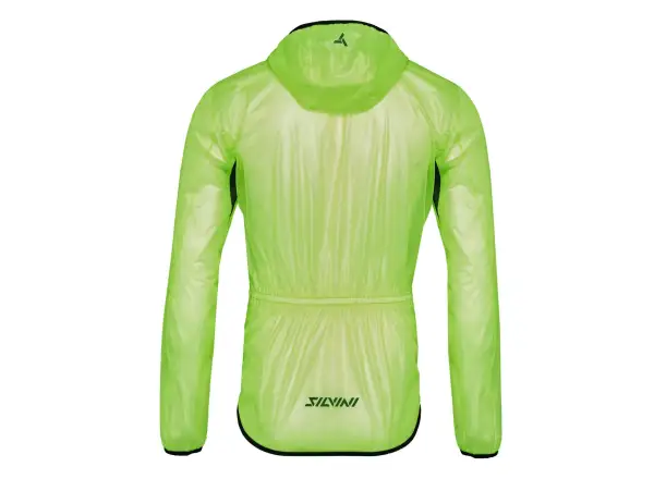Silvini Savio unisex raincoat Lime