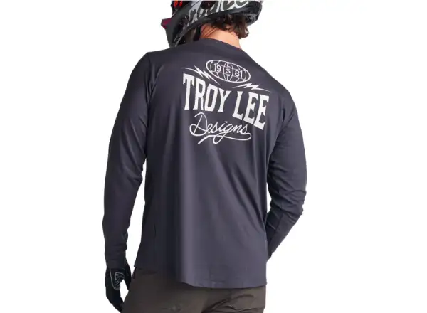 Troy Lee Designs Ruckus Ride Tee men's jersey long sleeve Bolts Carbon
