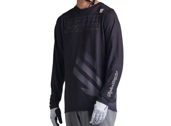 Troy Lee Design Skyline SRAM Eagle One men's jersey short sleeve Black