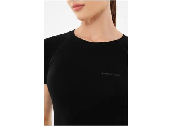 Viking Lockness women's T-shirt short sleeve Black