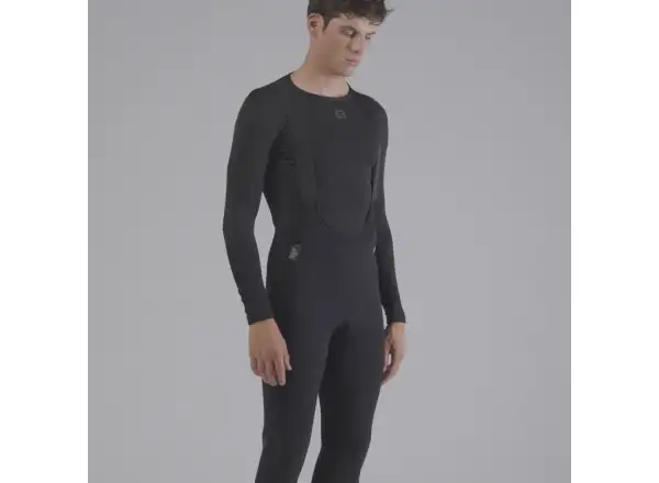 Alé R-EV1 Thermo Shield men's winter cycling pants Black