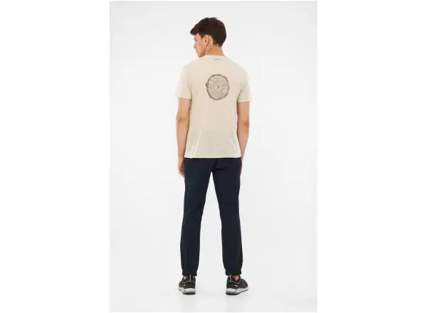 Viking Rune men's T-shirt short sleeve beige/olive