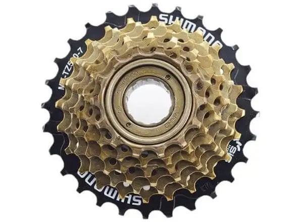 Shimano Tourney MF-TZ500 7-speed Multiple Freewheel Bolt-On 14–28 Teeth