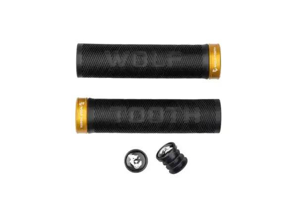 Wolf Tooth Echo grips black/gold
