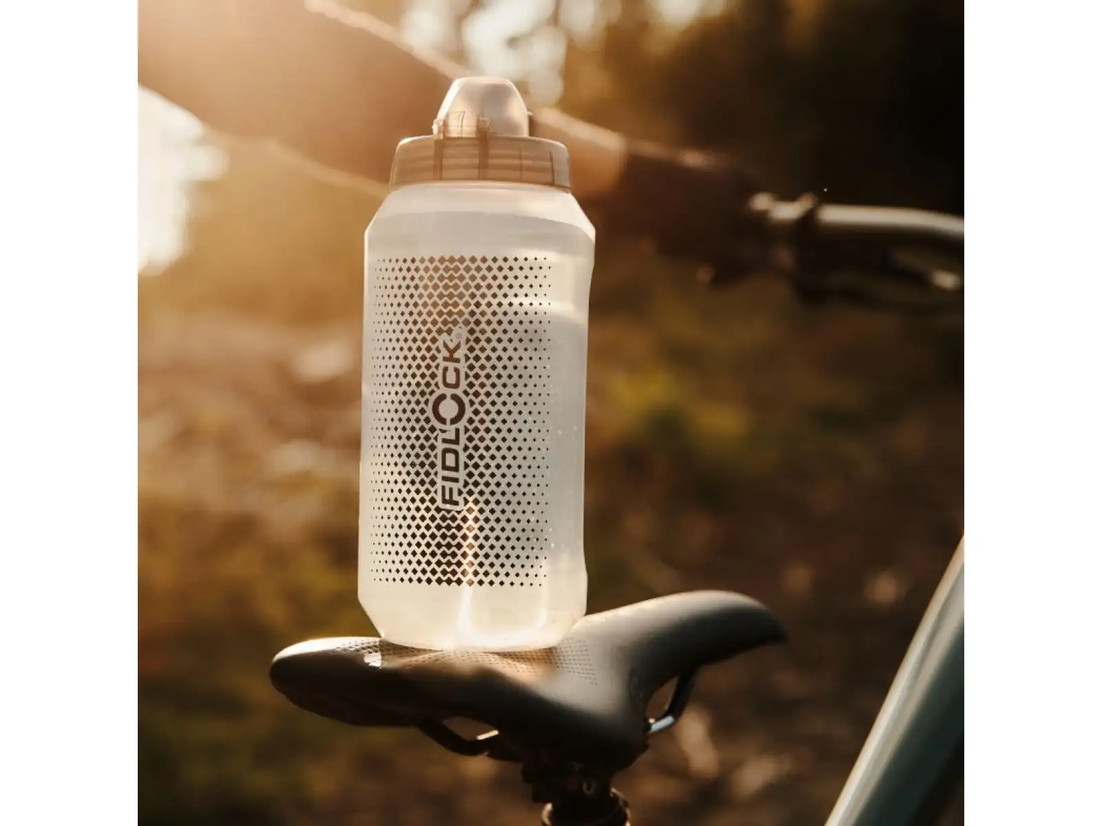 Fidlock Twist Set Smoke bottle 750 ml + base for frame