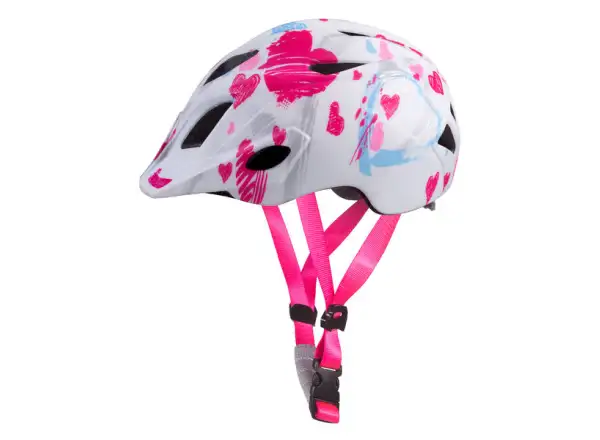 Etape Pluto Light kids bicycle helmet white/pink matte