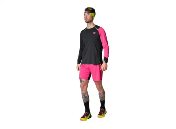 Dynafit DNA men’s long sleeve shirt Pink Glo