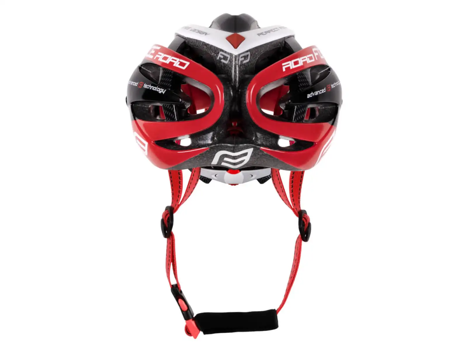 Force Road helmet black/red/white