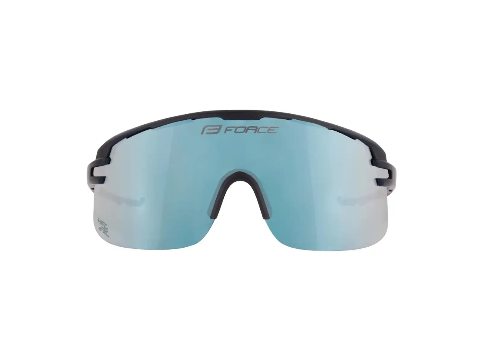 Force Epic cycling glasses black/blue mirrored lens