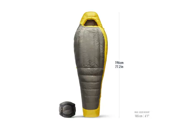 Sea To Summit Spark Down sleeping bag -18C Beluga
