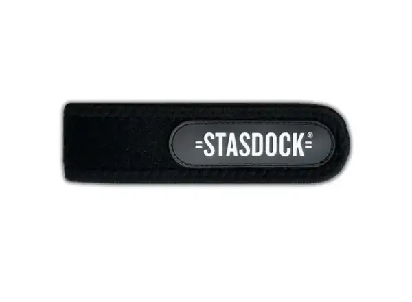 Stasdock strap for securing the front wheel