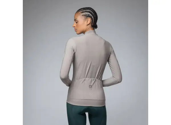 Alé Pragma Fondo 3.0 women's insulated long sleeve jersey Rope Grey