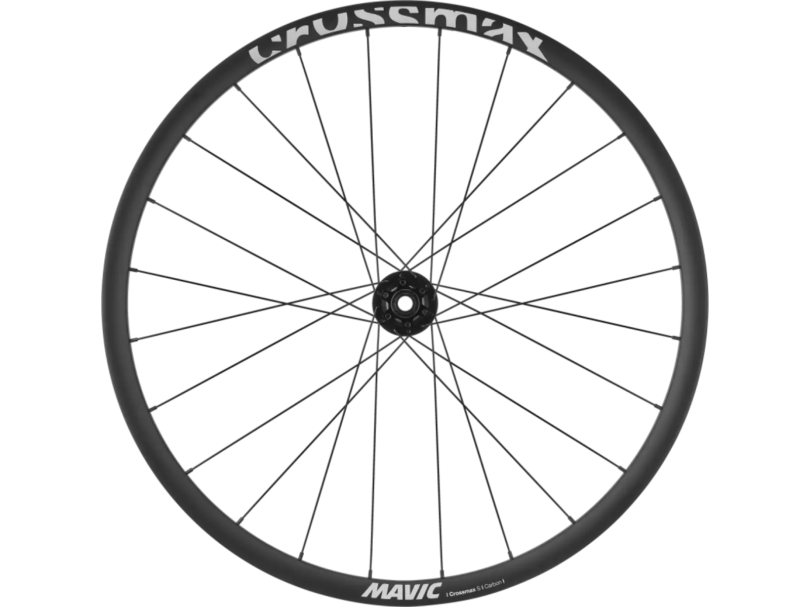Mavic Crossmax S Carbon 29" Boost 6-bolt front laced wheel